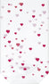 Bodenbeutel Herzen Klarsichtbeutel 11,5x19x4cm 10 Stück