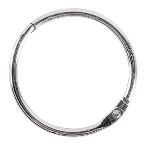 Schlüsselring zum Öffnen 39mm/44mm, Buchring aufklappbar, Heftringe 10 Stück/Verpackung