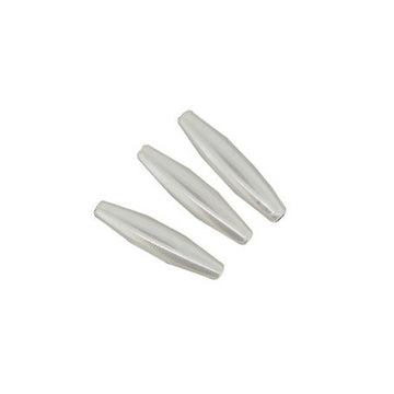 Wachsperle Olive lang weiss 5x20mm 20 Stk./Dose