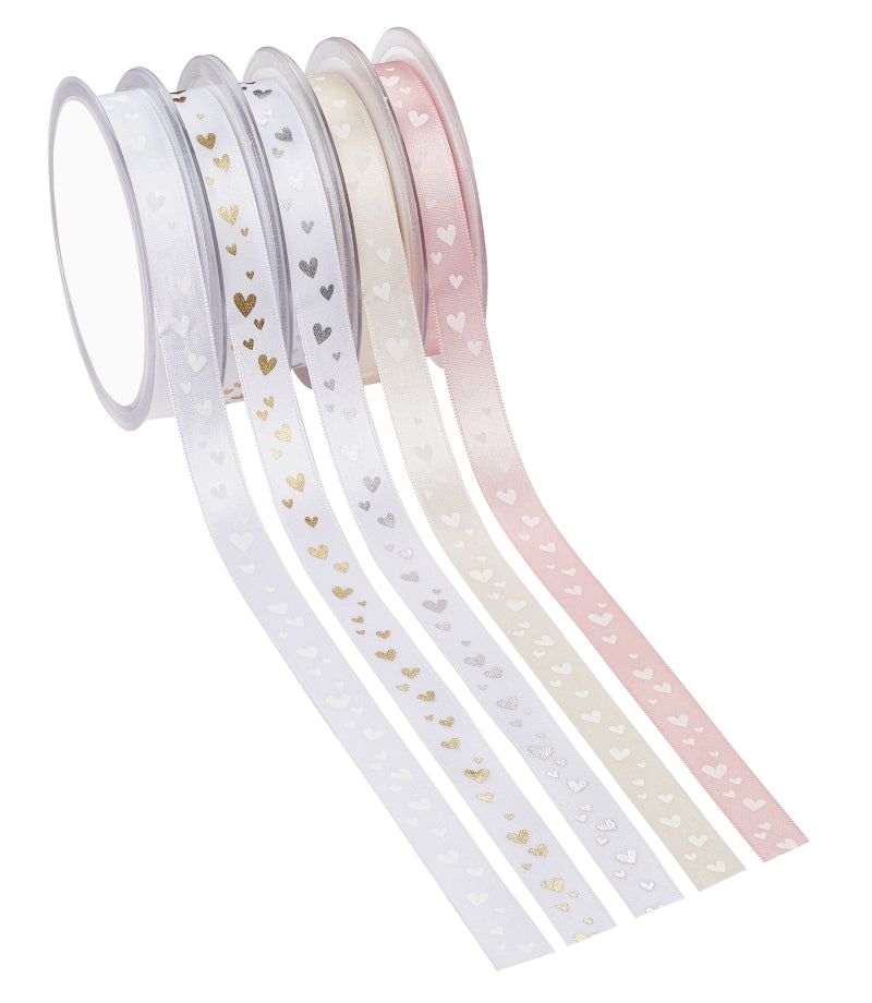 Band Amore Herzen 15mm 1m