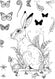 Creative Expressions Pink Ink Silikonstempel A5 Clear Stamp Meadow Hare