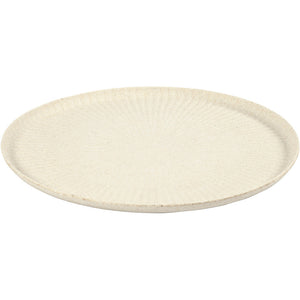 Bambus-Tablett/Platte aus Bambusfasern mit Faltenmuster 2x30cm