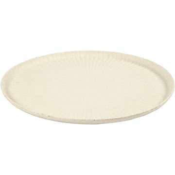 Bambus-Tablett/Platte aus Bambusfasern mit Faltenmuster 2x30cm