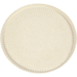 Bambus-Tablett/Platte aus Bambusfasern mit Faltenmuster 2x30cm