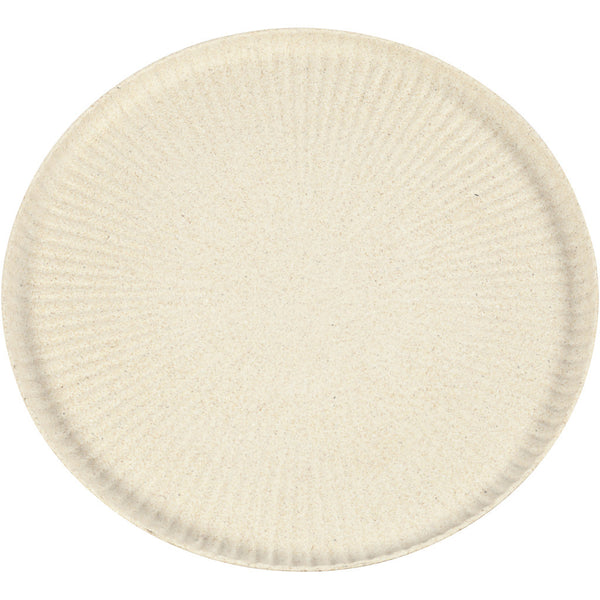 Bambus-Tablett/Platte aus Bambusfasern mit Faltenmuster 2x30cm