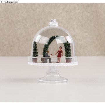 Kunststoff-Miniaturen Rosenbogen 4x2,2-3,5cm