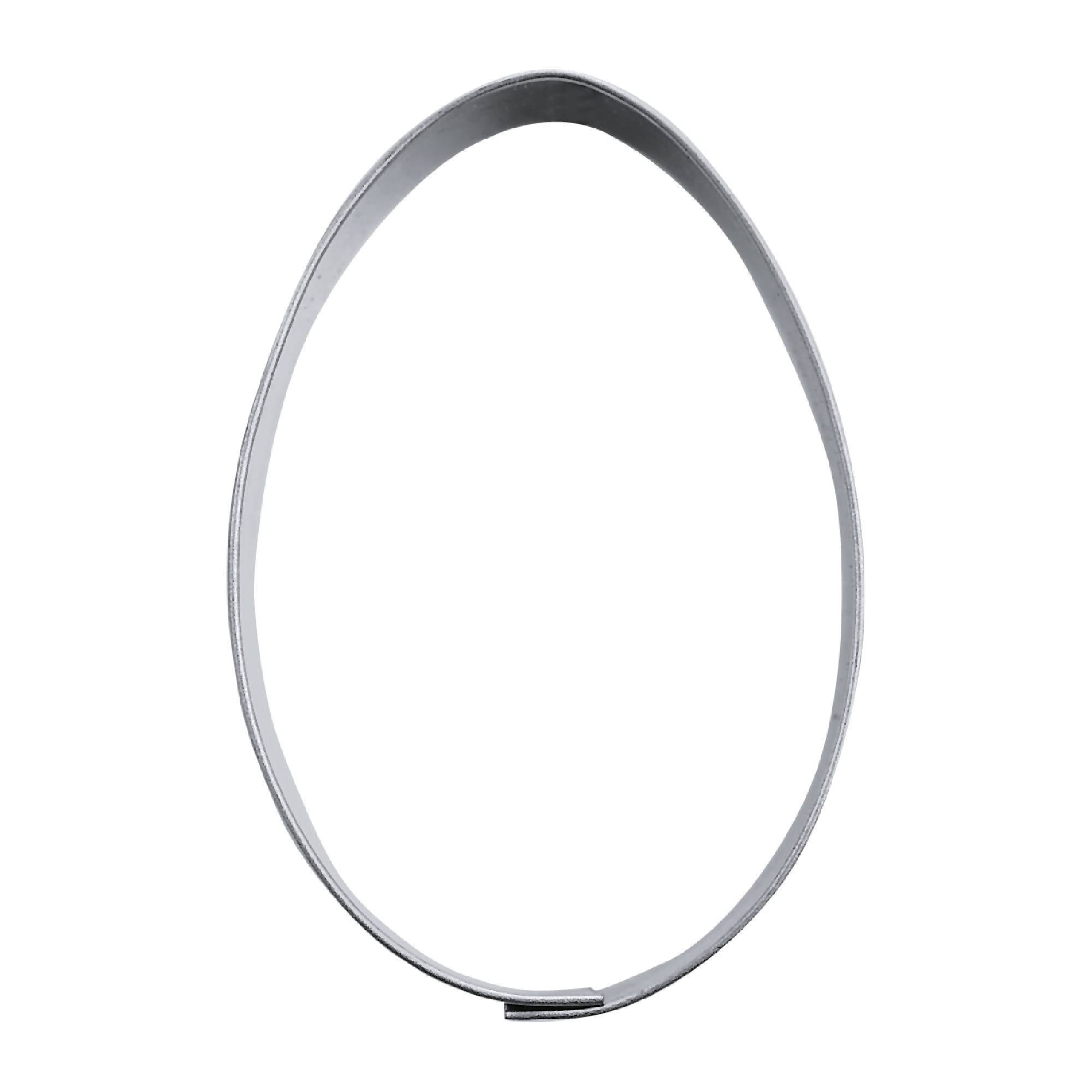 Ausstechform Ei Osterei Edelstahl 5x4cm