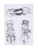 Silikonstempel-Set Mädchen 15,5x10,5cm