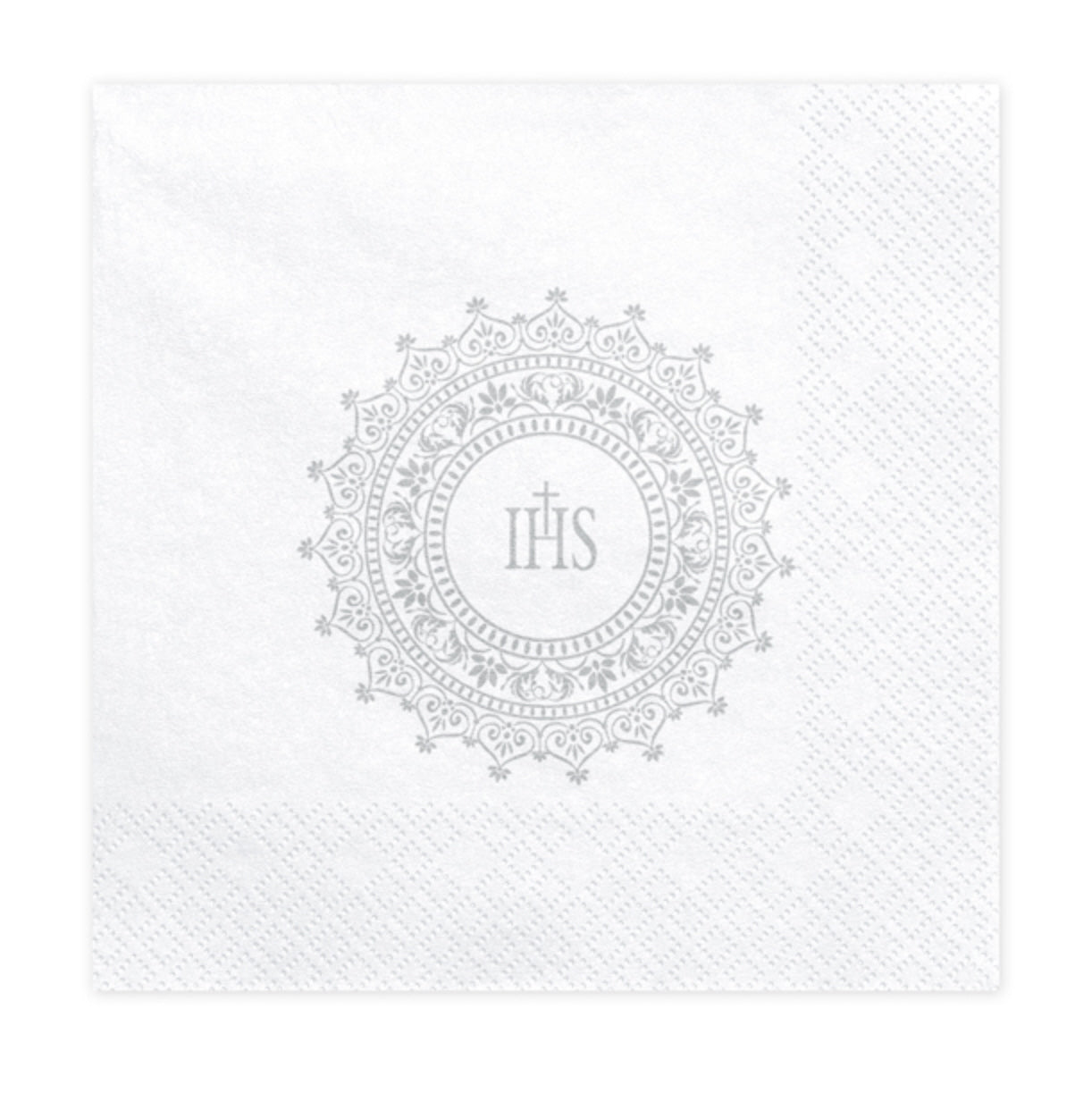 Serviette Erstkommunion -IHS 33x33cm 20 Servietten