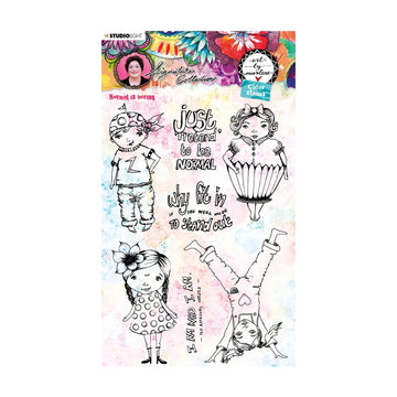 Silikonstempel Studio Light Clear Stamp Art By Marlene 5.0 Nr. 52 1 Set 15x21cm