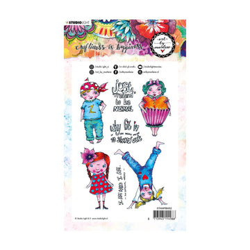 Silikonstempel Studio Light Clear Stamp Art By Marlene 5.0 Nr. 52 1 Set 15x21cm