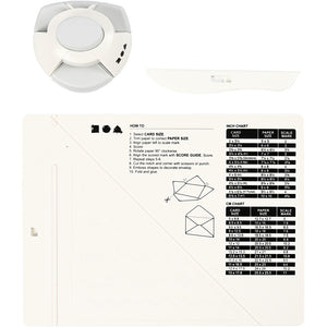 Scoring Board Falzbrett für Karten Umschläge Boxen 16,2x21,5cm