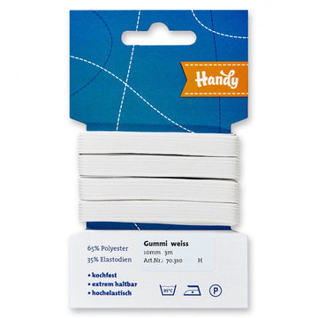 Gummiband 10mm breit 3m/Pkg.