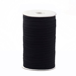 Gummiband schwarz 5mm 184m