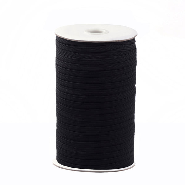 Gummiband schwarz 5mm 184m