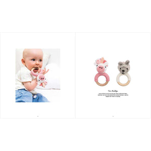 Ricorumi for Babys Little Animals Beissringe Mobile Buch 16 Seiten