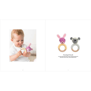 Ricorumi for Babys Little Animals Beissringe Mobile Buch 16 Seiten