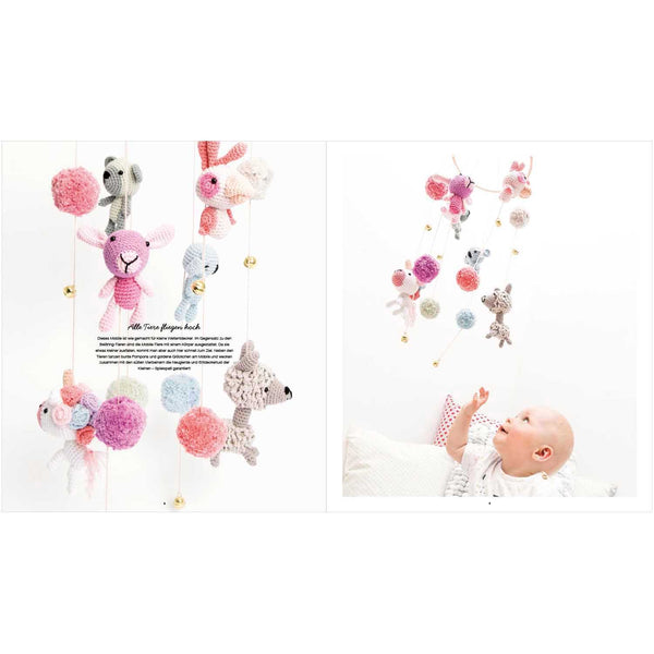 Ricorumi for Babys Little Animals Beissringe Mobile Buch 16 Seiten