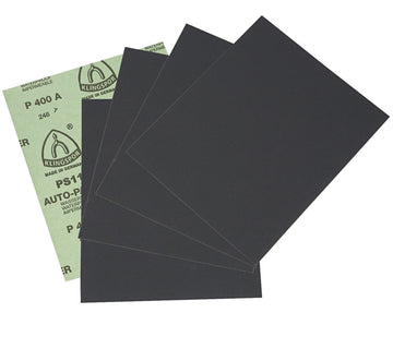 Nass-Trockenschleifpapier Set 23x28cm Körnung P400 5 Blatt
