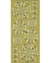 Shiny Outline Stickers Mandala Blume gold Konturensticker 10x23cm Bogen