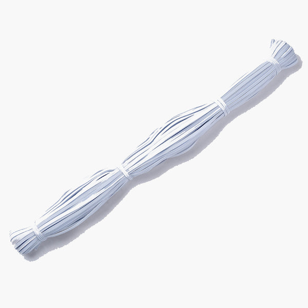 Gummiband weiß 5mm 60m/Bündel