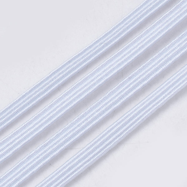 Gummiband weiß 5mm 60m/Bündel