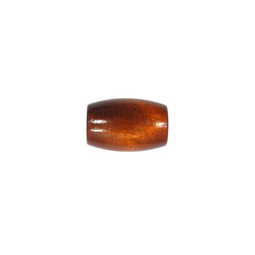Holzolive 32x21mm braun, 5 Stück/Pkg. Lochgröße 5mm, Makrameeperlen Holzperlen Oliv
