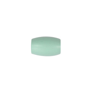 Holzolive 32x21mm mintgrün, 5 Stück/Pkg. Lochgröße 5mm, Makrameeperlen Holzperlen Oliv