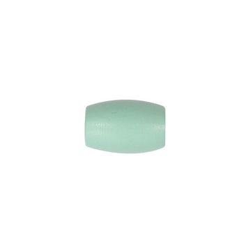 Holzolive 32x21mm mintgrün, 5 Stück/Pkg. Lochgröße 5mm, Makrameeperlen Holzperlen Oliv