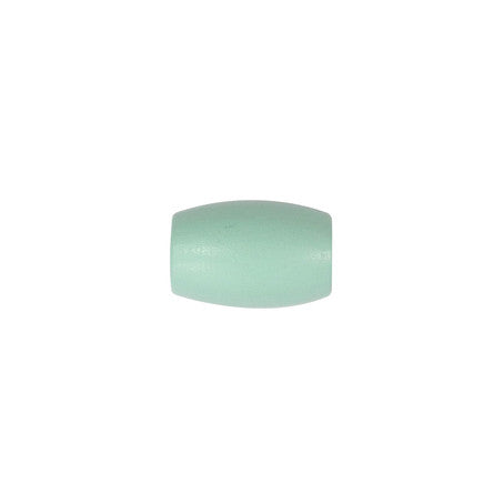 Holzolive 32x21mm mintgrün, 5 Stück/Pkg. Lochgröße 5mm, Makrameeperlen Holzperlen Oliv