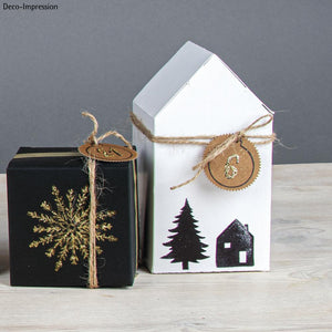 Silikonstempel Adventskalenderzahlen Klassiker