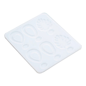 Silikon Gießform Blatt Formen Set 150x130x5mm gemischte Formen