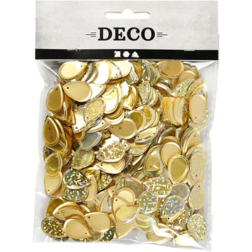 Pailletten Tropfen Mix 14x19mm, 50g/Btl.