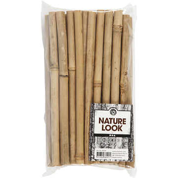 Bambus Sticks 20cm lang, 8-15mm dick, 30 Stk./Pkg.