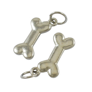 Anhänger Hundeknochen, Metall, 23x10x3mm, antiksilber,. pro Stück