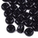 Acryl-Rondell Großloch schwarz 13x7mm, 22 Stück/Dose Acrylperle Rondellperlen
