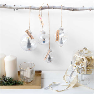 Acrylkugel 7cm befüllbar, oben große Öffnung, pro Stück