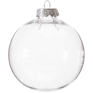 Acrylkugel 7cm befüllbar, oben große Öffnung, pro Stück