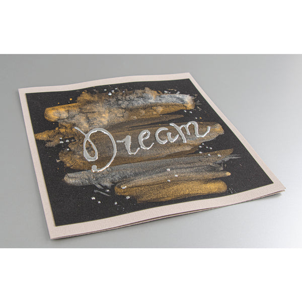 Wasserfarben metallic Goldtöne 5-Farben Palette inkl. Wassertankpinsel