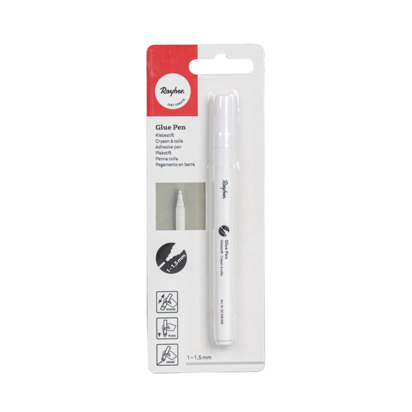 Rayher Klebestift Glue Pen 1-1,5mm Strichstärke