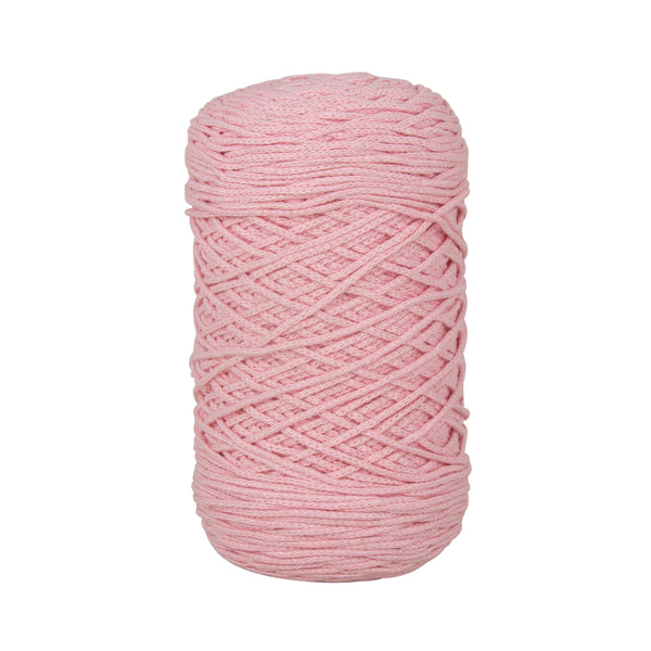 Braidy Garn rosa geflochten Macramégarn Knüpfgarn 250 g
