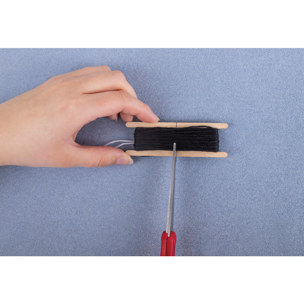 Quasten Maker aus Holz, 4 verschiedene Größen (3,5cm, 5cm,7cm,9cm)