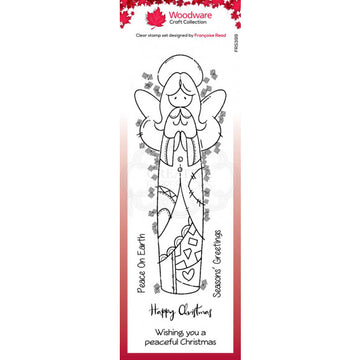 Silikonstempel Patch Angel Woodware 21x7 cm 5-teilig