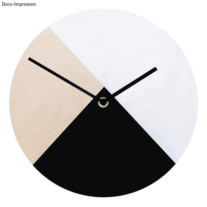 Holzplatte rund, Lochbohrung 7,6mm, 6mm dick, roh