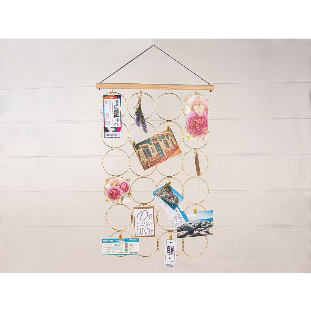 Hängeboard Ringe 42x62x2cm 1 Set