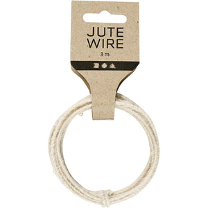 Jute-Draht, 2-4mm, 3m/Pkg.