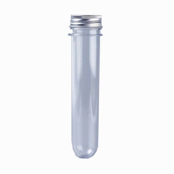 Reagenzglas Tube mit Schraubdeckel Acrylglas 15x3,7cm