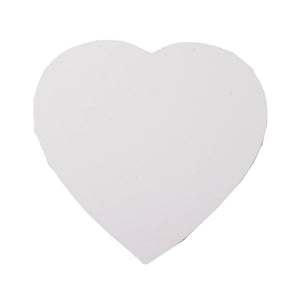 Keilrahmen Herz grundiertes Leinen 20x20x1,6cm