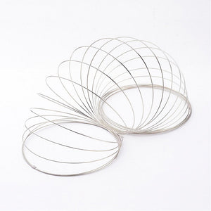 Spiraldraht Endloshalsreifen Memory Wire Federstahl 1mm 10 Windungen
