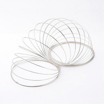 Spiraldraht Endloshalsreifen Memory Wire Federstahl 1mm 10 Windungen